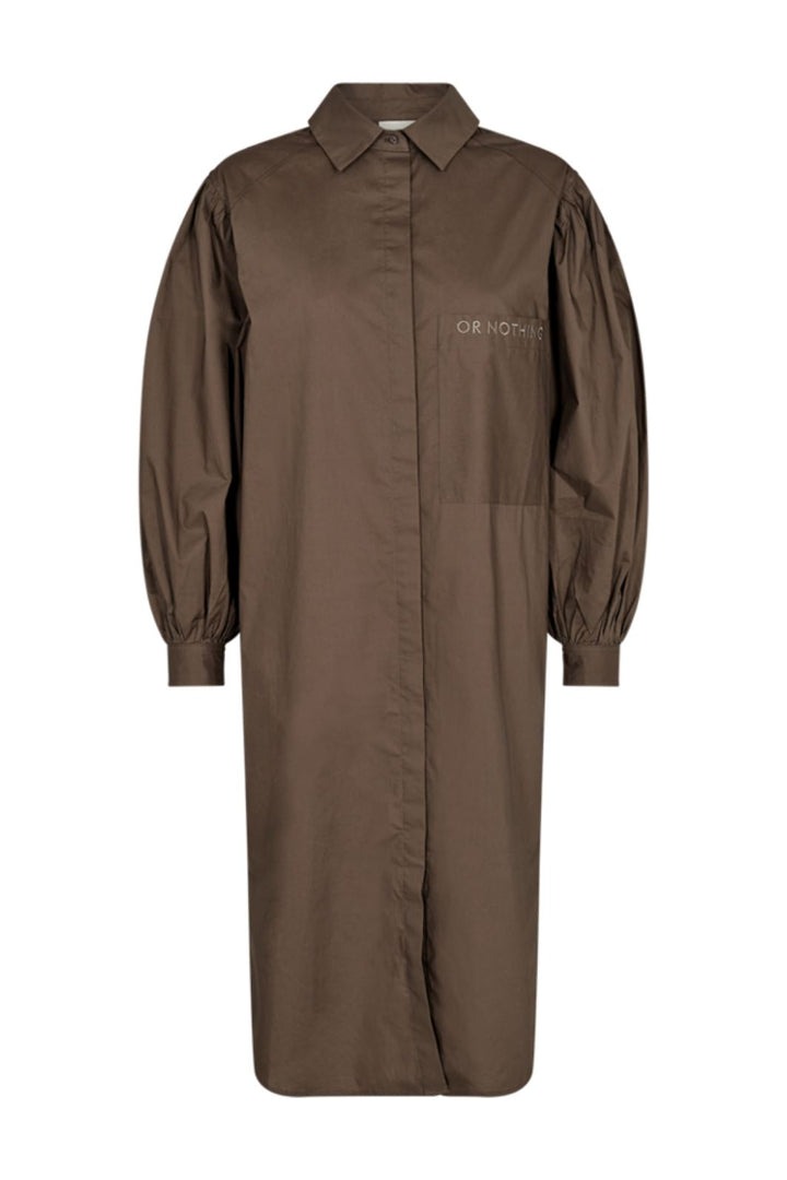 Copenhagen Muse - Cmdelilah-Shirt-Dress - Major Brown Kjoler 