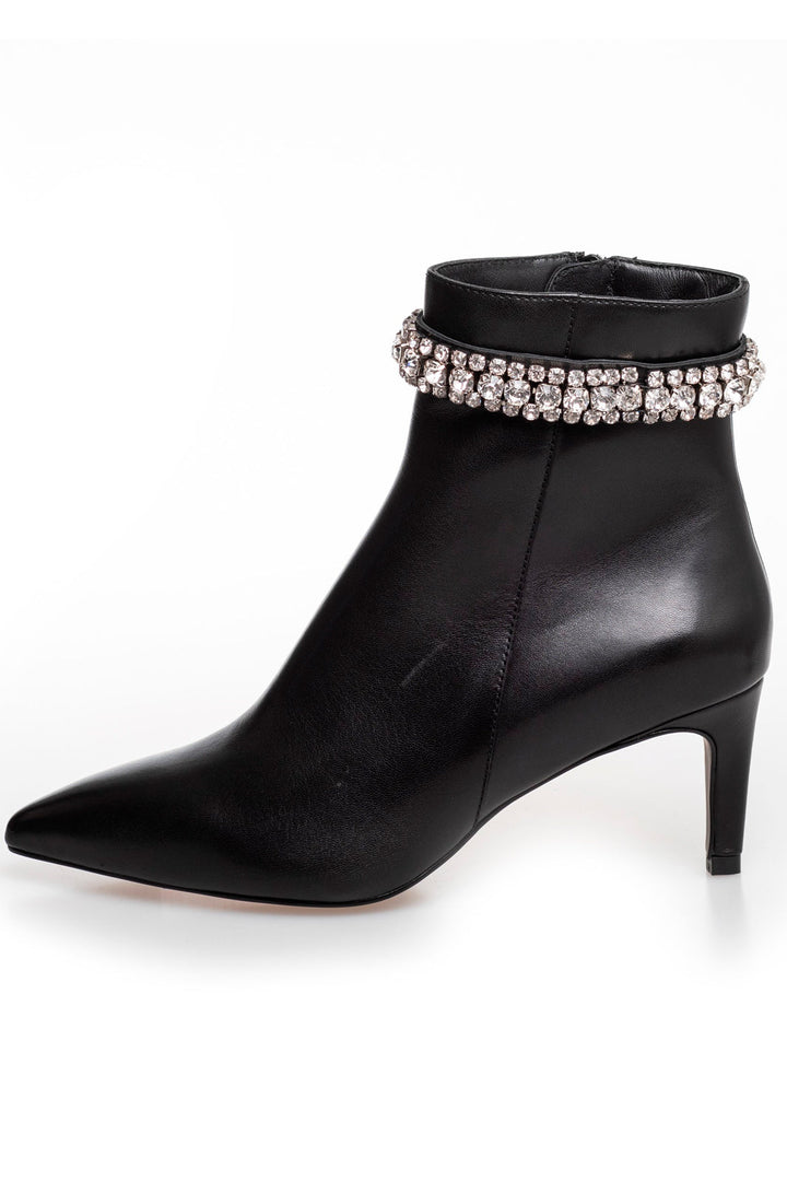 Copenhagen Shoes by Josefine Valentin - Girls And Diamonds - Black Støvletter 