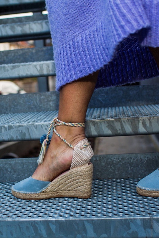 Copenhagen Shoes By Josefine Valentin - Sienna - 360 Baby Blue Stiletter 