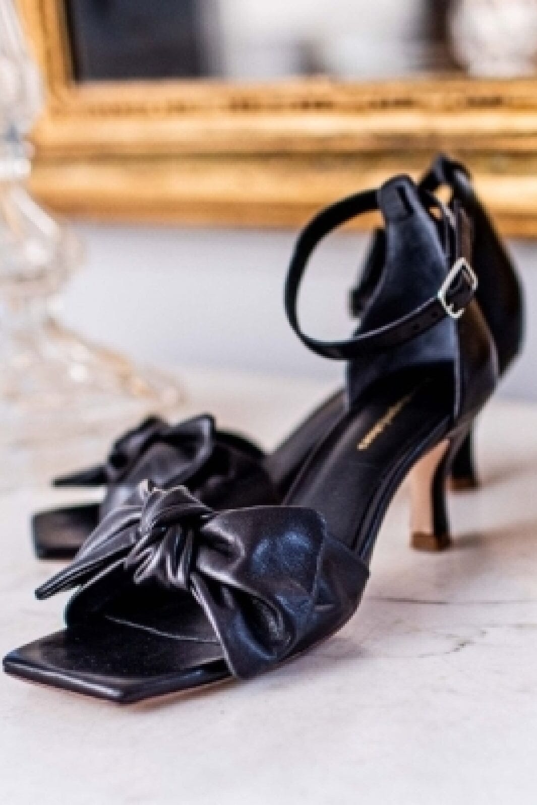 Copenhagen Shoes - Dancing 23 Leather - Black Leather Sandaler 