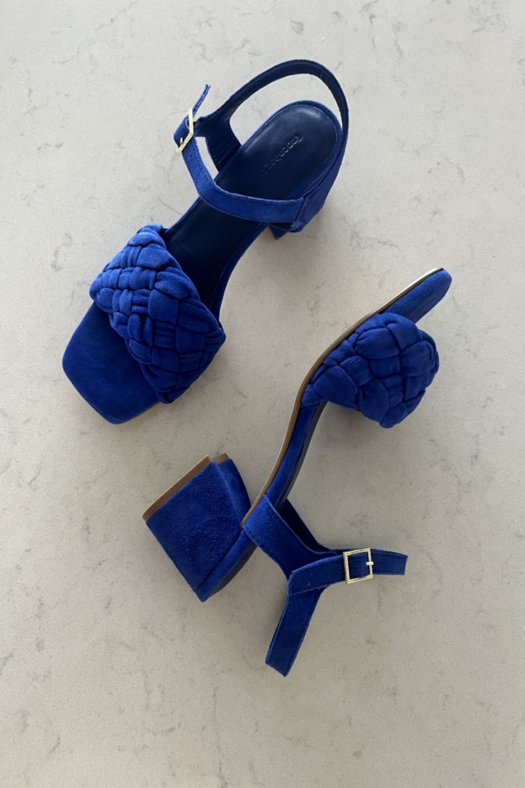 Copenhagen Shoes - Feel It Suede - 0410 Electric Blue Suede Stiletter 