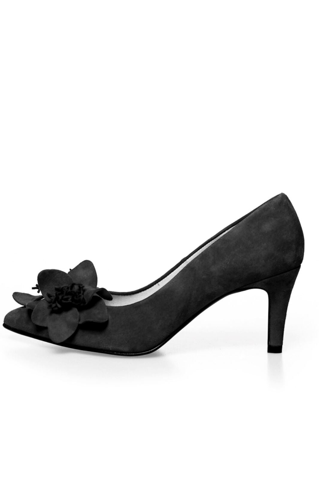 Copenhagen Shoes - Flower - 0001 Black Stiletter 