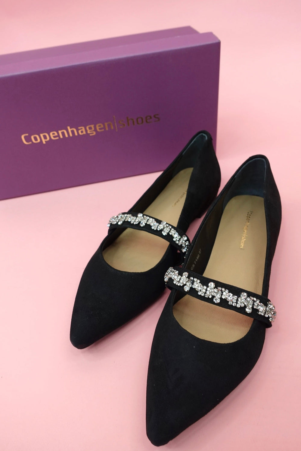 Copenhagen Shoes - For My Days - 0001 Black Ballerinaer 