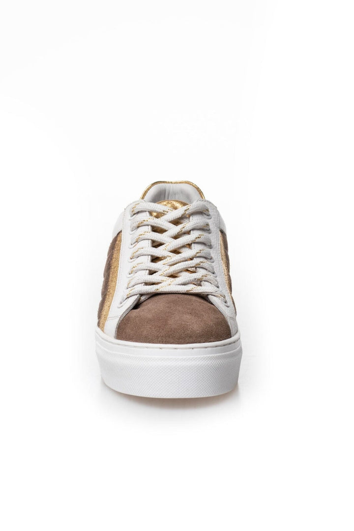 Copenhagen Shoes - My Sneaks - 004 Taupe/Gold Sneakers 