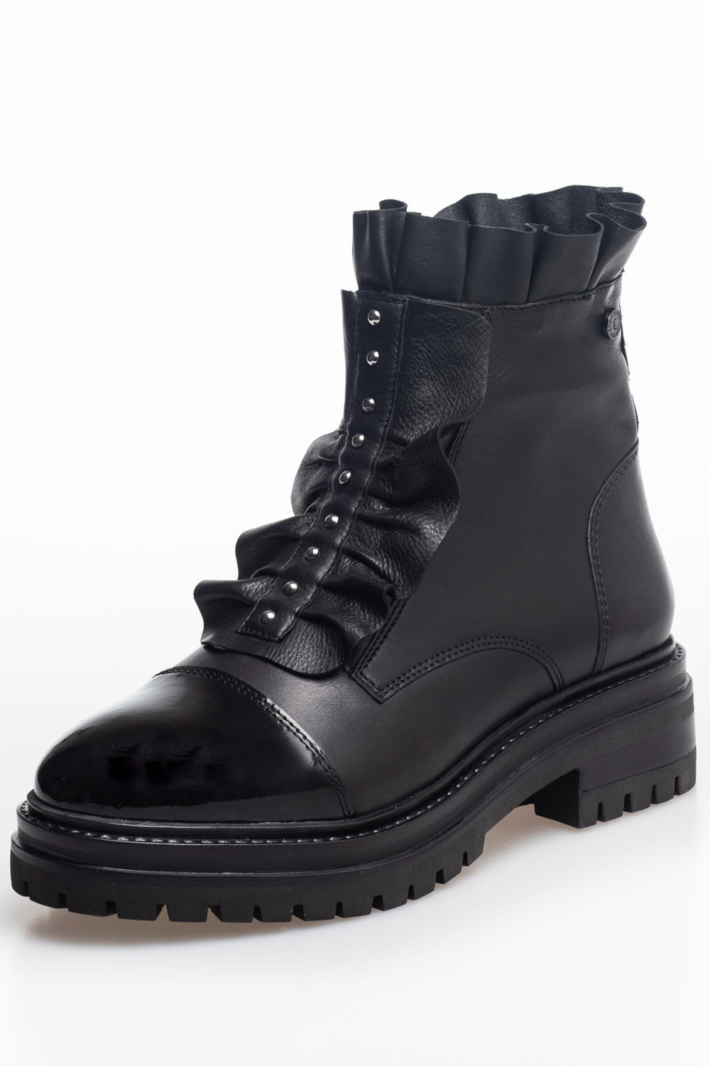 Copenhagen Shoes - New Pretty 22 Studs - 0001 Black Støvler 