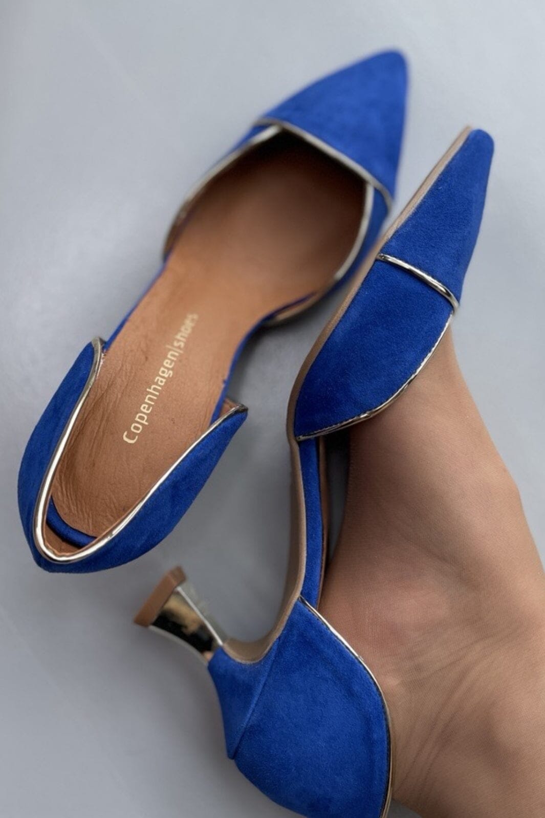 Copenhagen Shoes - Paris - Electric Blue - 1202 Electric Blue Stiletter 