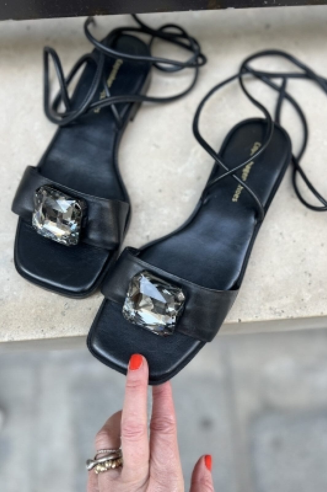 Copenhagen Shoes - Power To The People - 001 Black Sandaler 