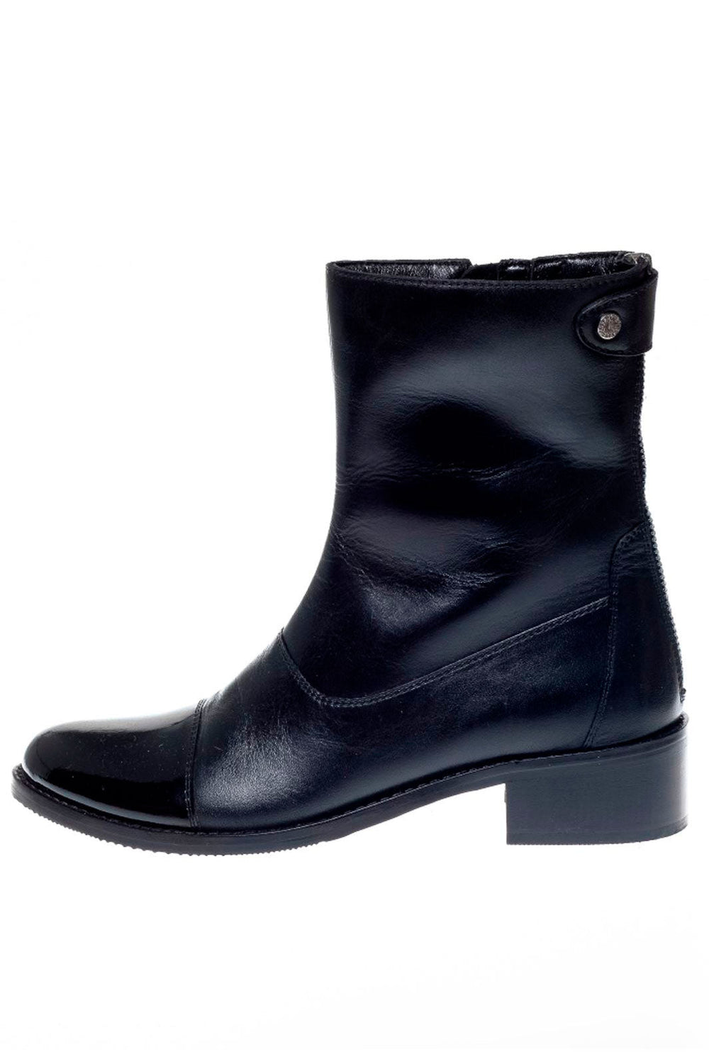 Copenhagen Shoes - She Patent 21 - 001 Black Støvler 