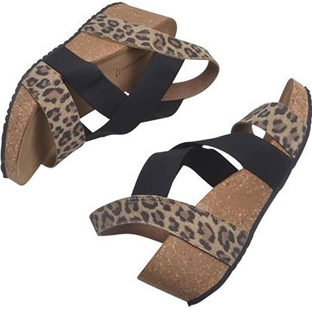 Copenhagen Shoes - Stacia Leopard - Brown Leopard Sandaler 
