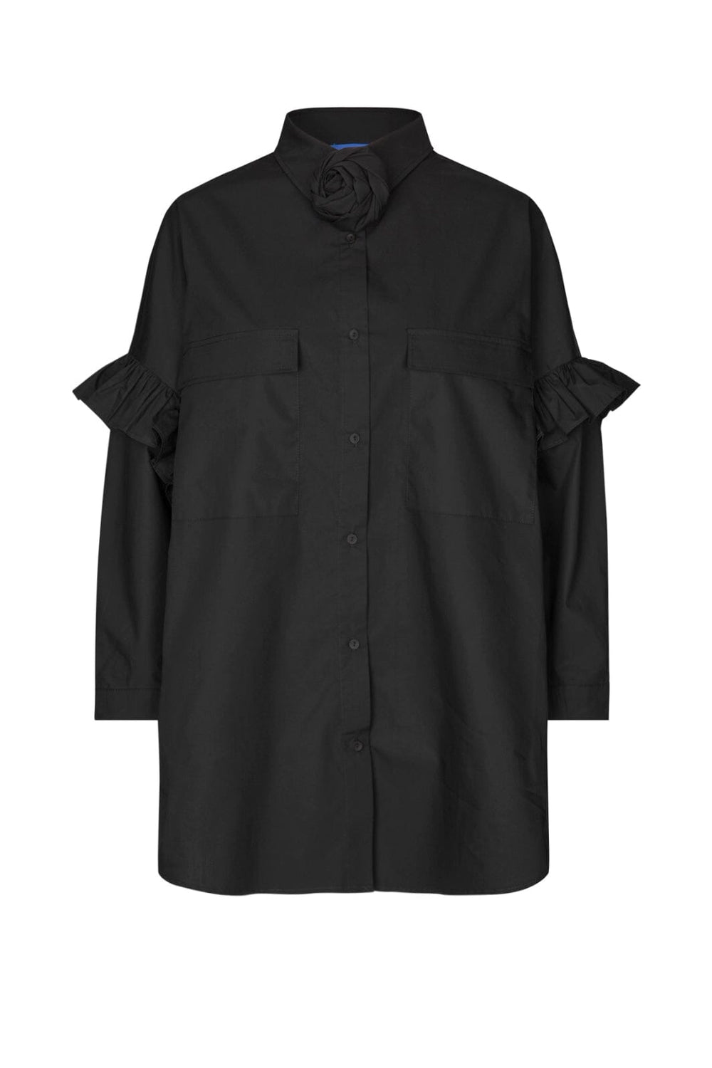 Cras - Flowercras Shirt - Black Skjorter 