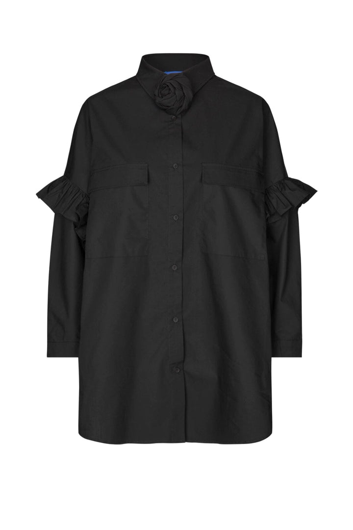 Cras - Flowercras Shirt - Black Skjorter 
