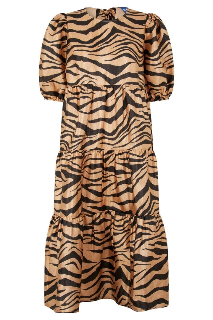 Cras - Lilicras Dress - Zebra Almond Kjoler 