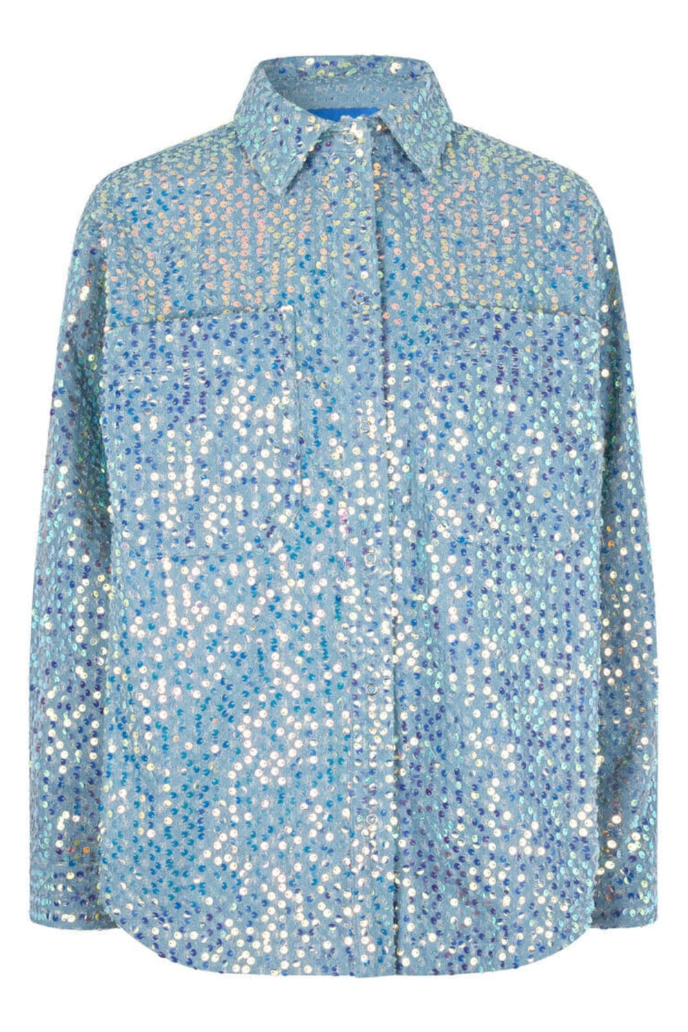 Cras - Northcras Shirt Blue Glitter Skjorter 