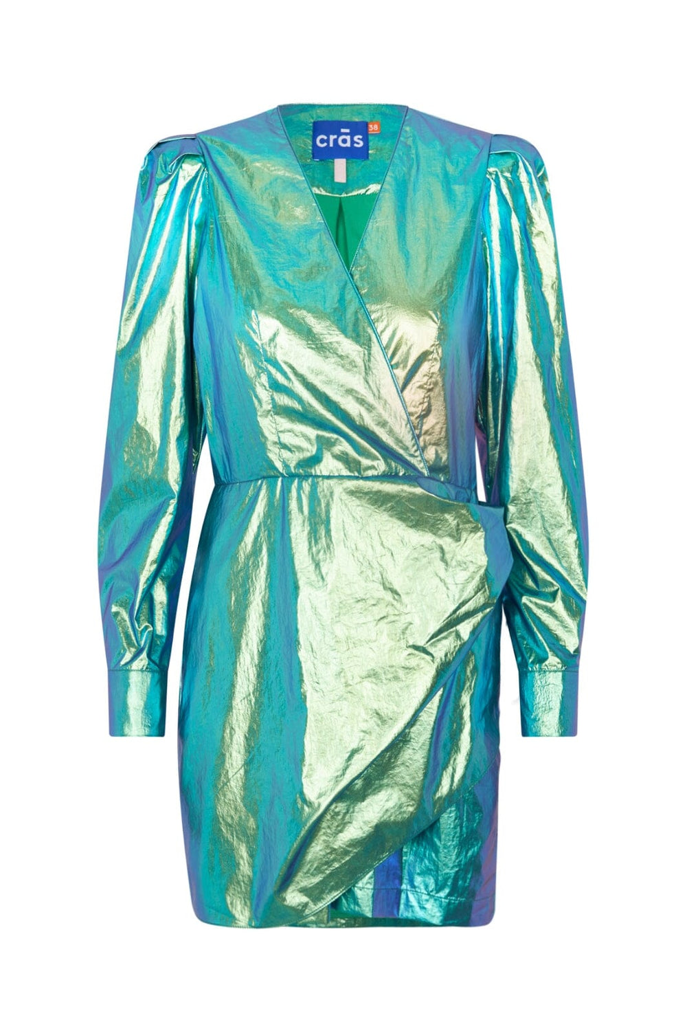 Cras - Yvonnecras Dress - Green Holo Kjoler 