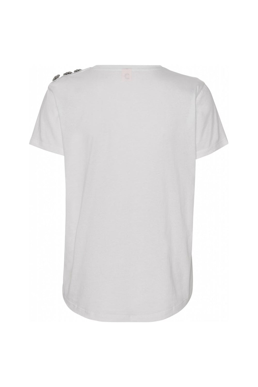 Custommade - Molly Crystal - 001 Bright White T-shirts 