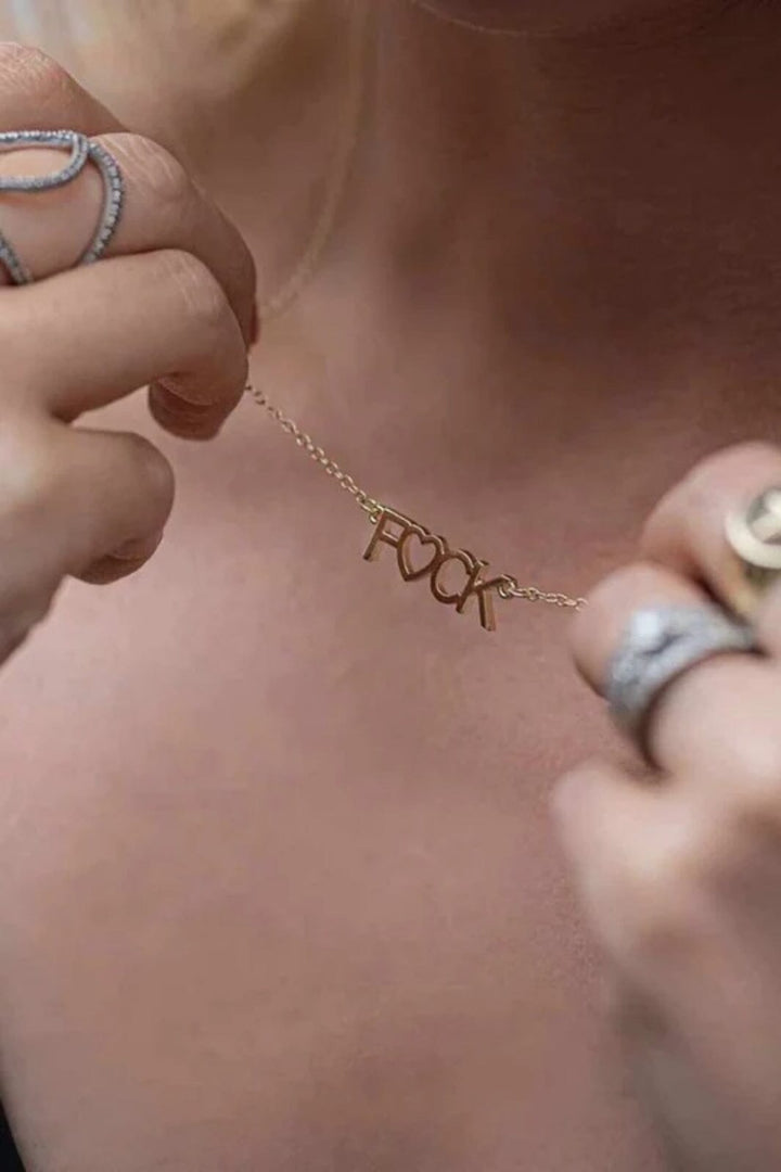 Emm Copenhagen - F<3ck Nacklace Halskæder 