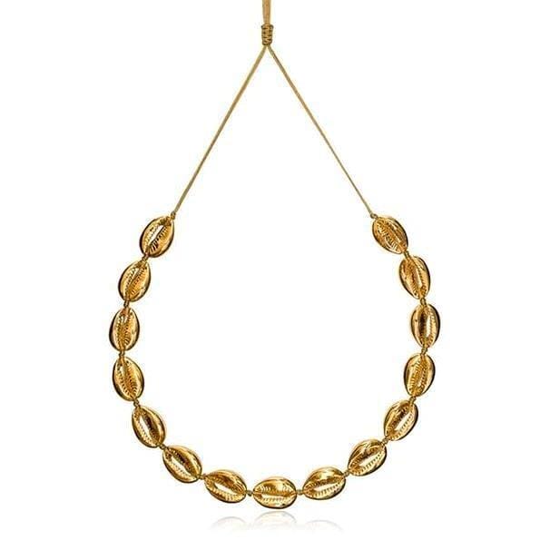 Emm copenhagen - Shell halskæde - Gold Halskæder 