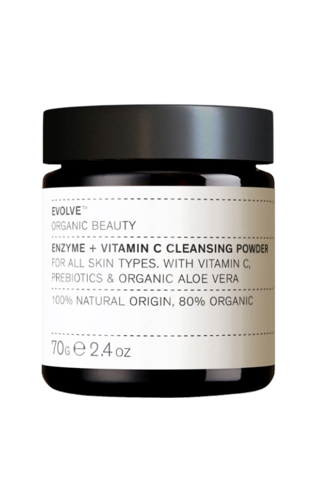 Evolve - Enzyme + Vitamin C Cleansing Powder - 70g Hudpleje 