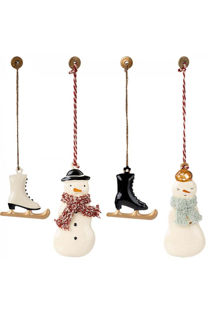 Forudbestelling - Maileg - Metal Ornament Set - Winter Wonderland (2022-10-15) Jul 