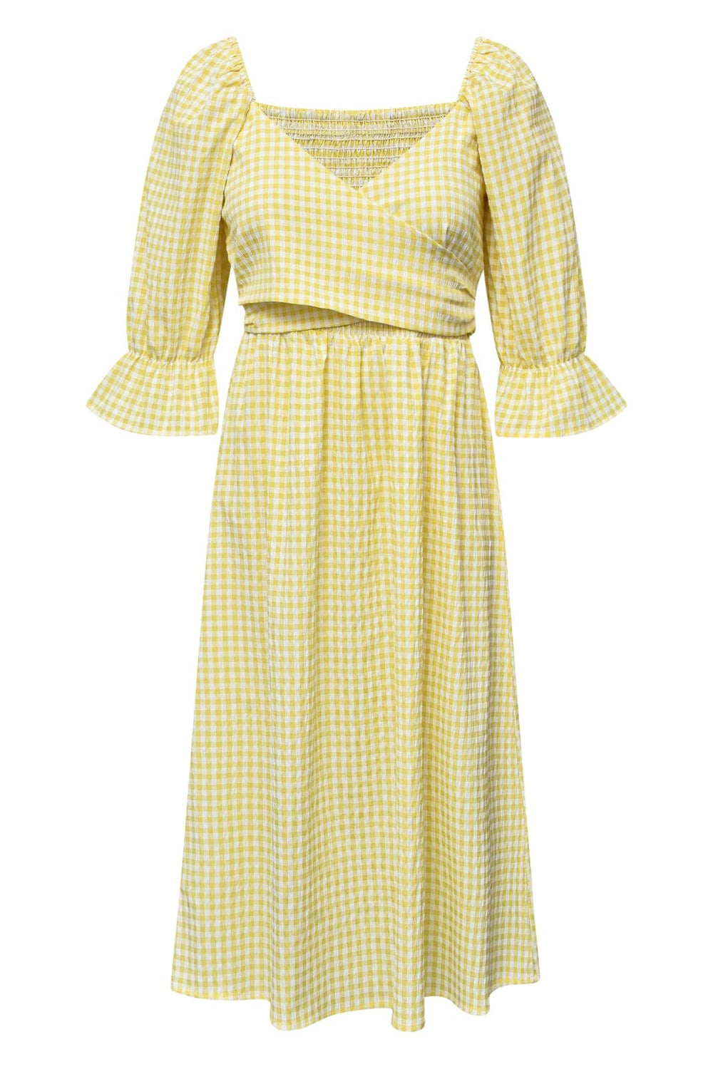 Forudbestilling - A-VIEW - Sam Dress - 206 Yellow (Maj) Kjoler 