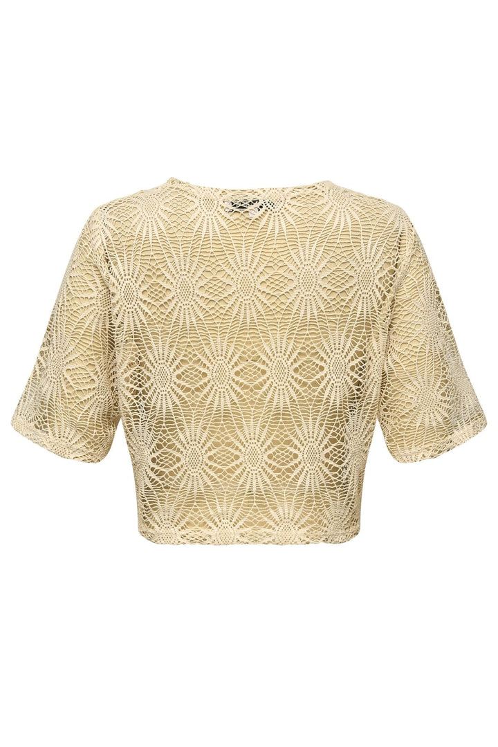 Forudbestilling - A-VIEW - Sky Cardigan - 004 Sand (April/Maj) Cardigans 