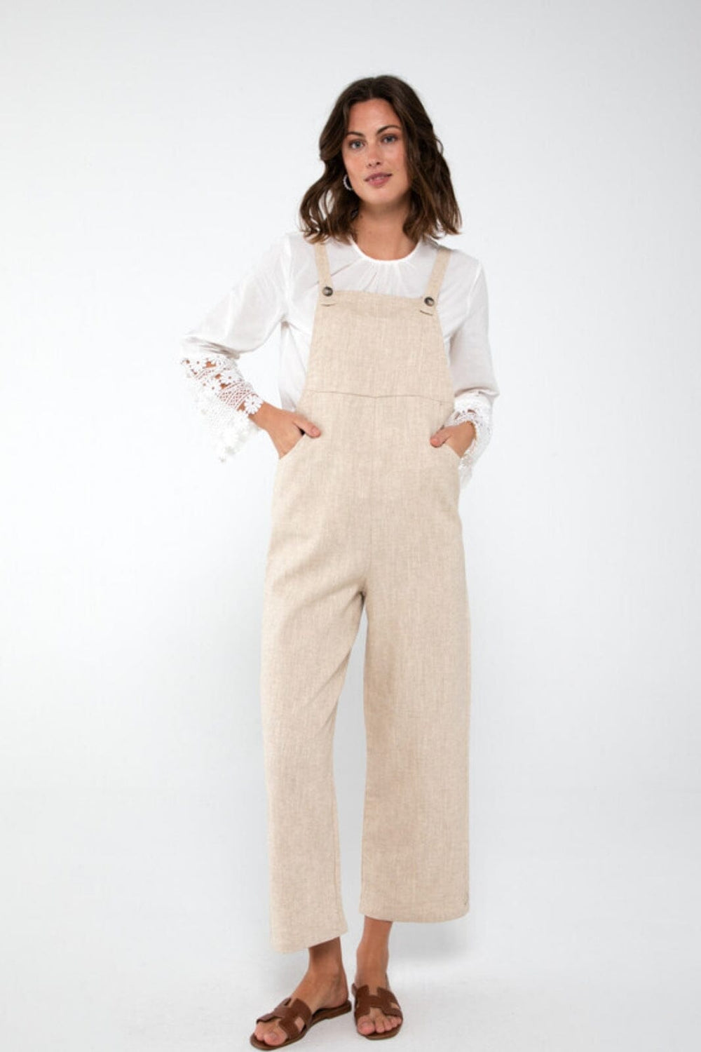 Forudbestilling - A-VIEW - Stevie Blouse - 000 White (April/Maj) Bluser 