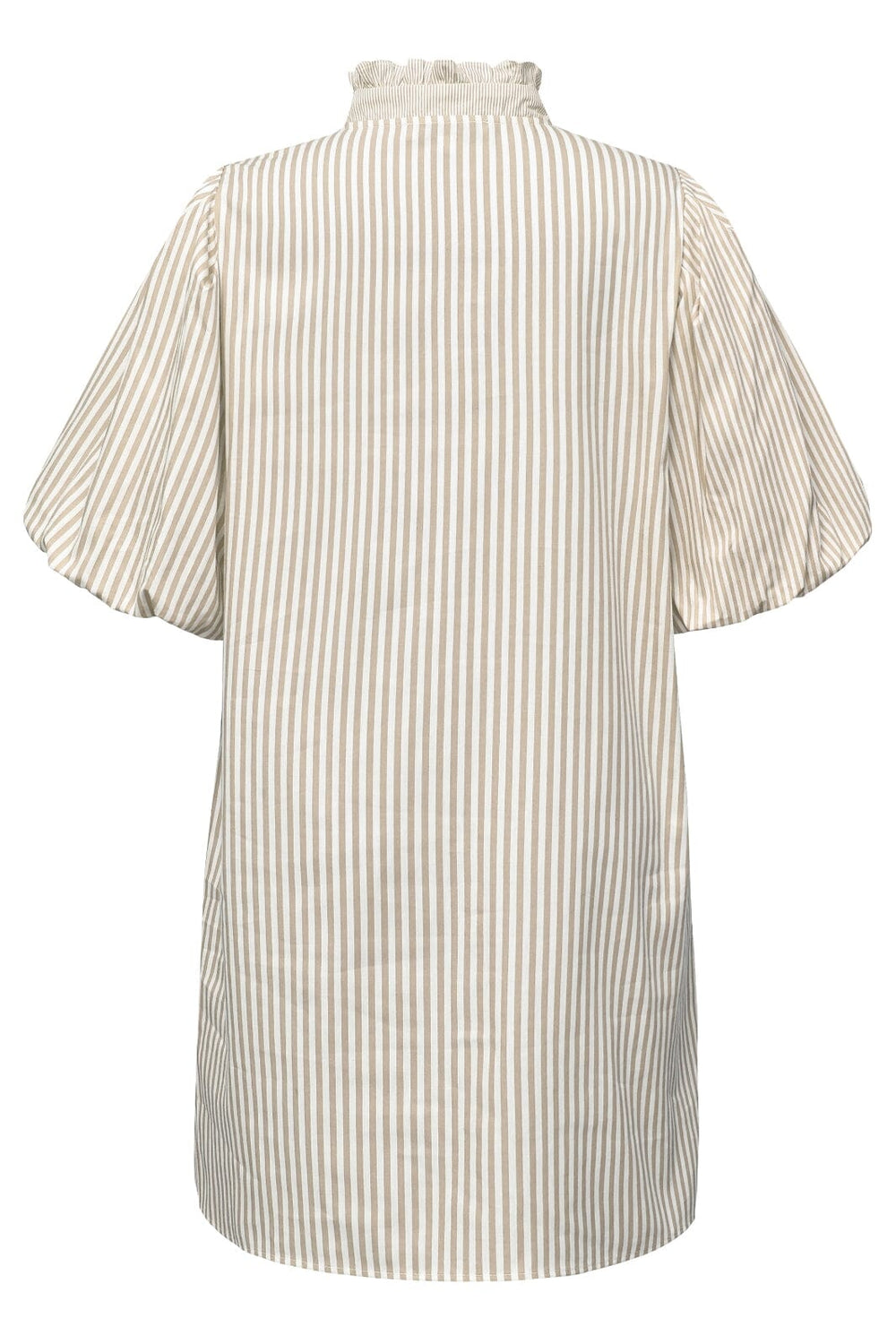 Forudbestilling - A-VIEW - Tiffany Stripe Dress - 004 Sand (Maj) Kjoler 