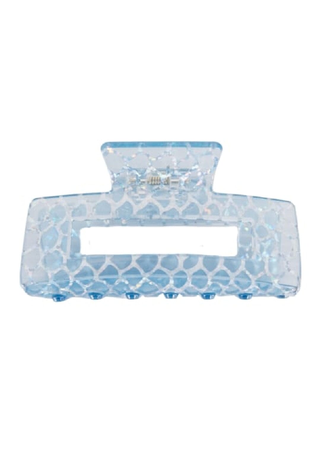 Forudbestilling - Black Colour - Bcberlin Hair Claw - Pastel Blue Snake - (Marts) Hårspænder 