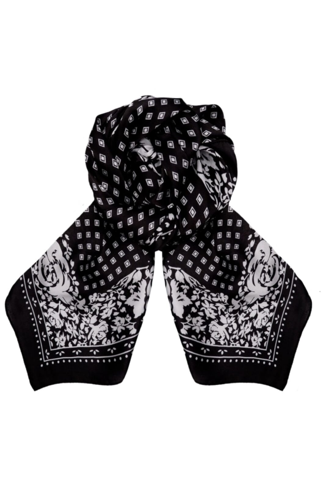 Forudbestilling - Black Colour - Bcbonita Bandana - Black - (April/Maj) Tørklæder 