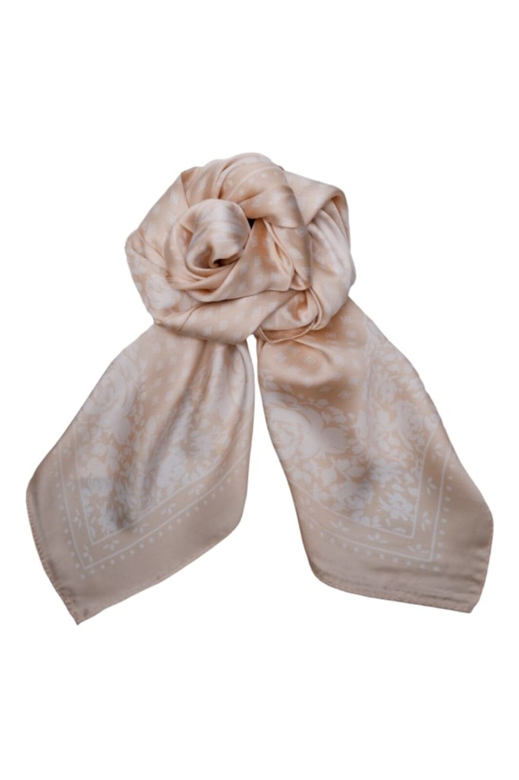 Forudbestilling - Black Colour - Bcbonita Bandana - Creme - (April/Maj) Tørklæder 