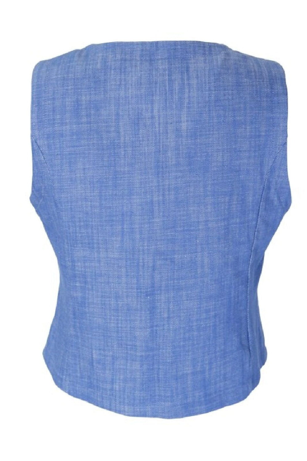 Forudbestilling - Black Colour - Bcbox Light Denim Vest - Lt. Blue (Maj/Juni) Veste 