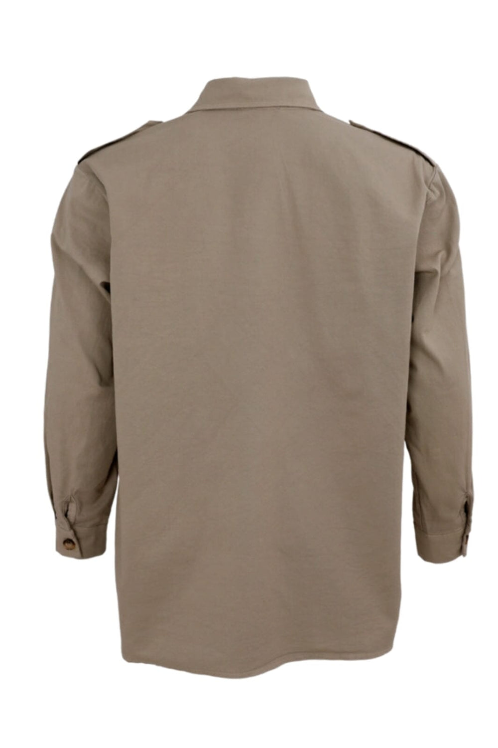 Forudbestilling - Black Colour - Bccanvas Oversize Shirt/Jacket - KH Khaki Skjorter 