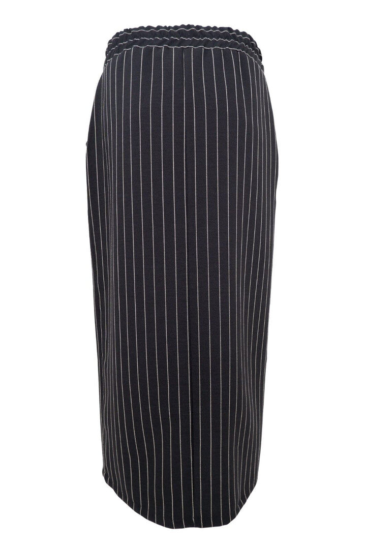 Forudbestilling - Black Colour - Bcchicago Skirt - Black Stripe Nederdele 