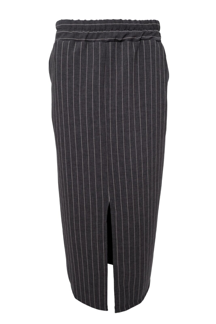 Forudbestilling - Black Colour - Bcchicago Skirt - Grey Stripe Nederdele 