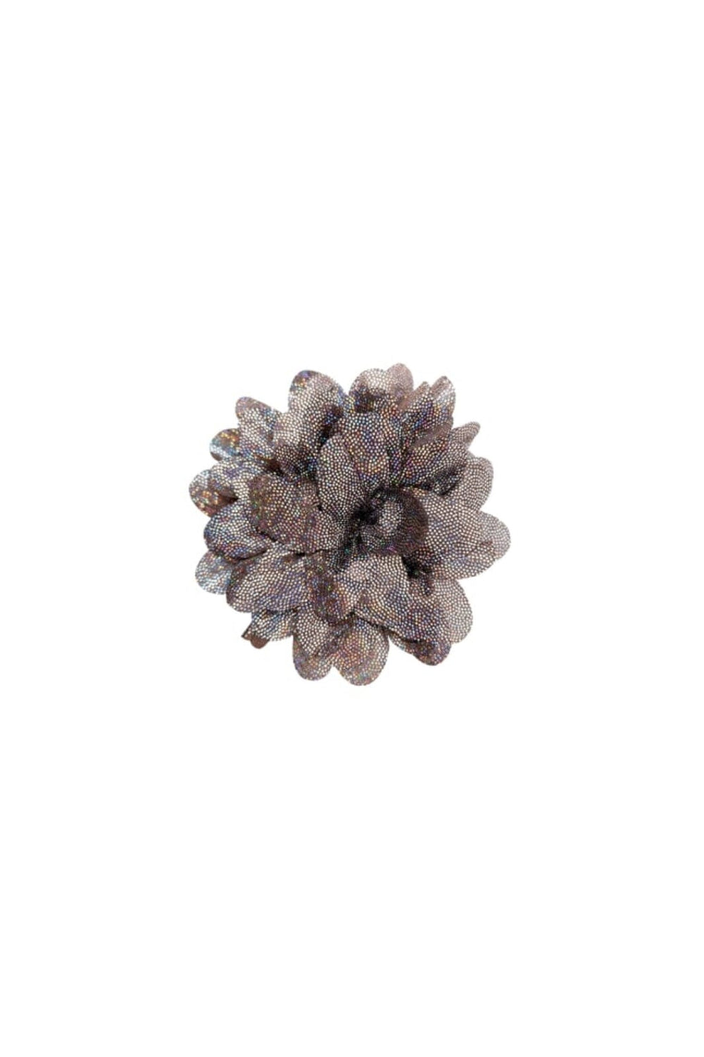 Forudbestilling - Black Colour - Bcglitter Flower Brooch - Coffee Accessories 