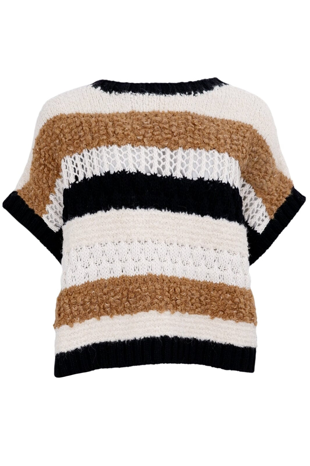 Forudbestilling - Black Colour - Bcheidi Boucle Vest - Camel Mix Veste 