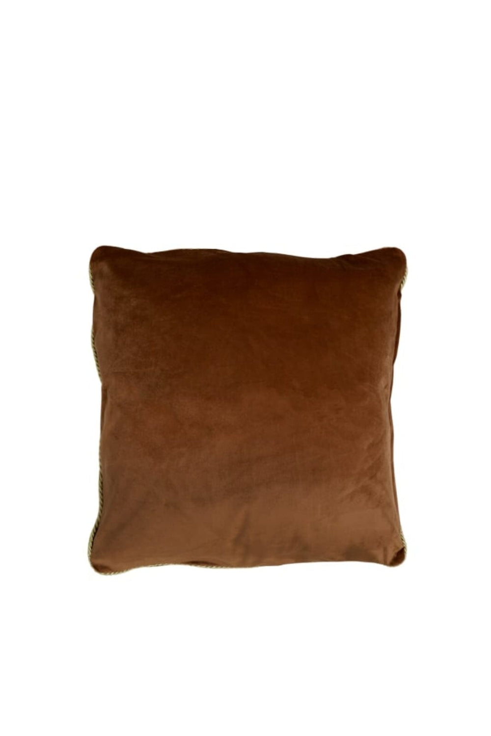 Forudbestilling - Black Colour - Bckatie Velvet Cushion Cover - Brown Puder 