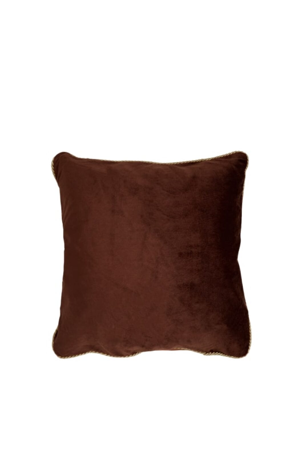 Forudbestilling - Black Colour - Bckatie Velvet Cushion Cover - Brown Puder 
