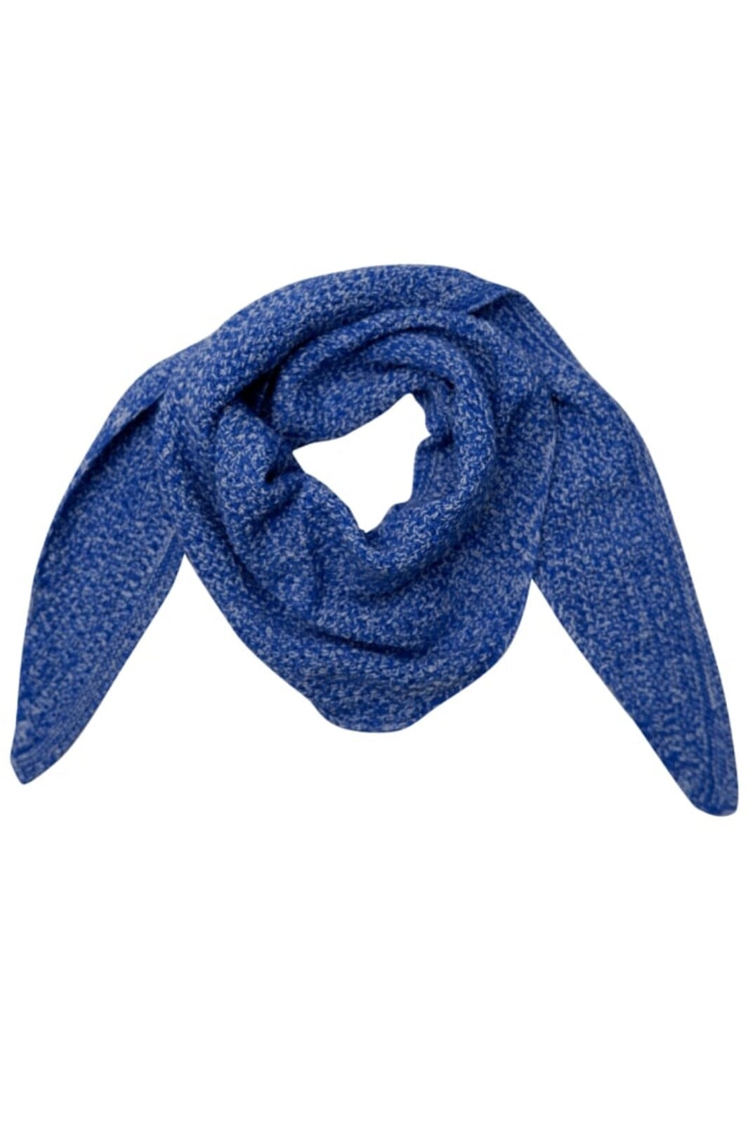 Forudbestilling - Black Colour - Bckitty Triangle Scarf - Blue - (Marts) Tørklæder 