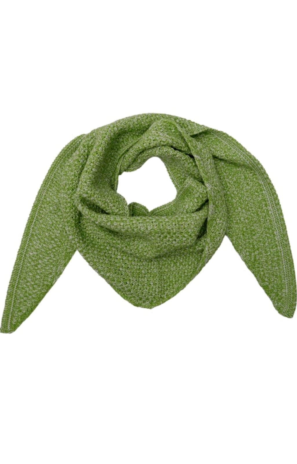 Forudbestilling - Black Colour - Bckitty Triangle Scarf - Green - (Marts) Tørklæder 