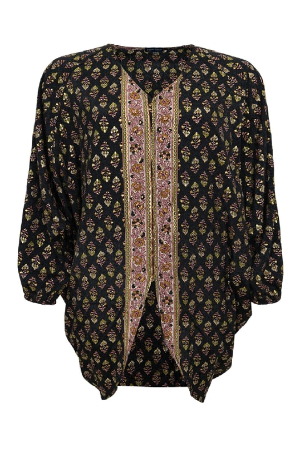 Forudbestilling - Black Colour - Bcluna Bat Tunic - Black Pine Bluser 