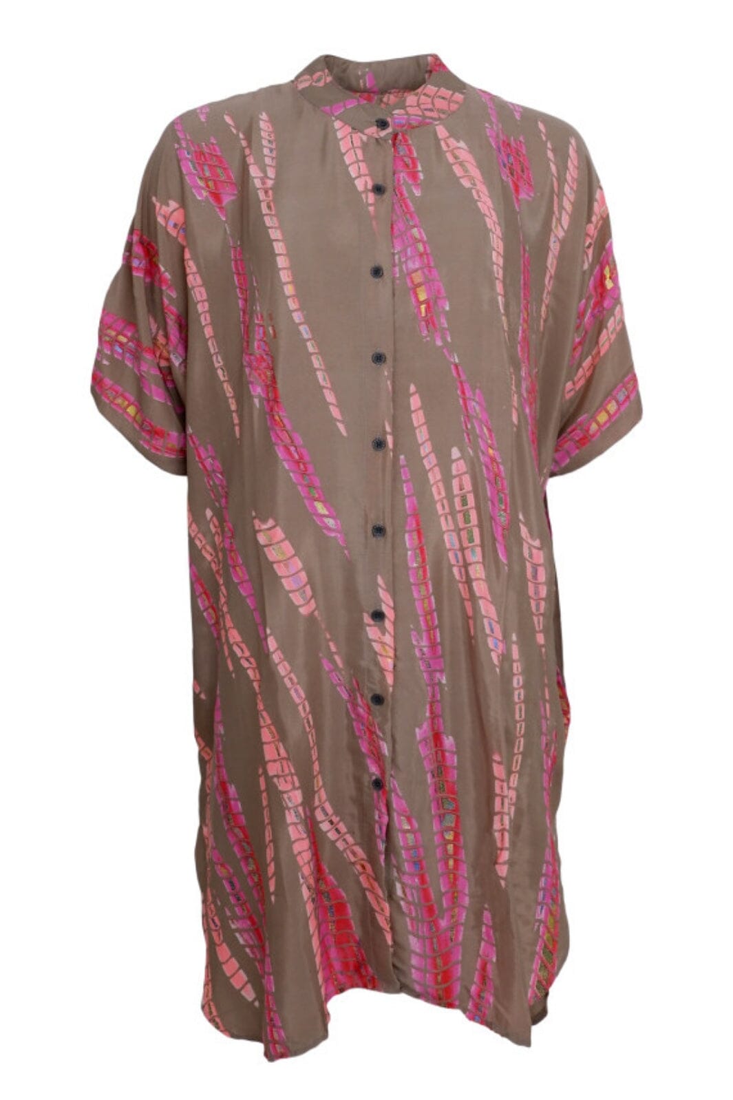 Forudbestilling - Black Colour - Bcluna Tunic Shirt - Cobra Coral - (April/Maj) Kjoler 