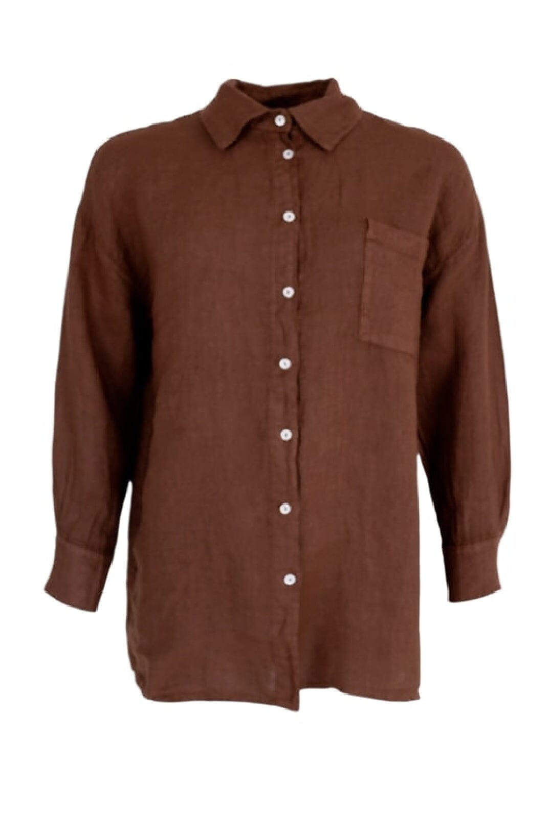 Forudbestilling - Black Colour - Bcmelina L/S Shirt - Nougat - (April) Skjorter 