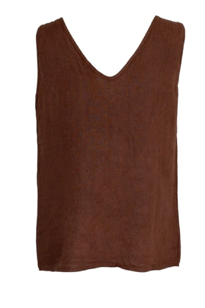 Forudbestilling - Black Colour - Bcmelina Tank Top - Nougat - (April) Toppe 