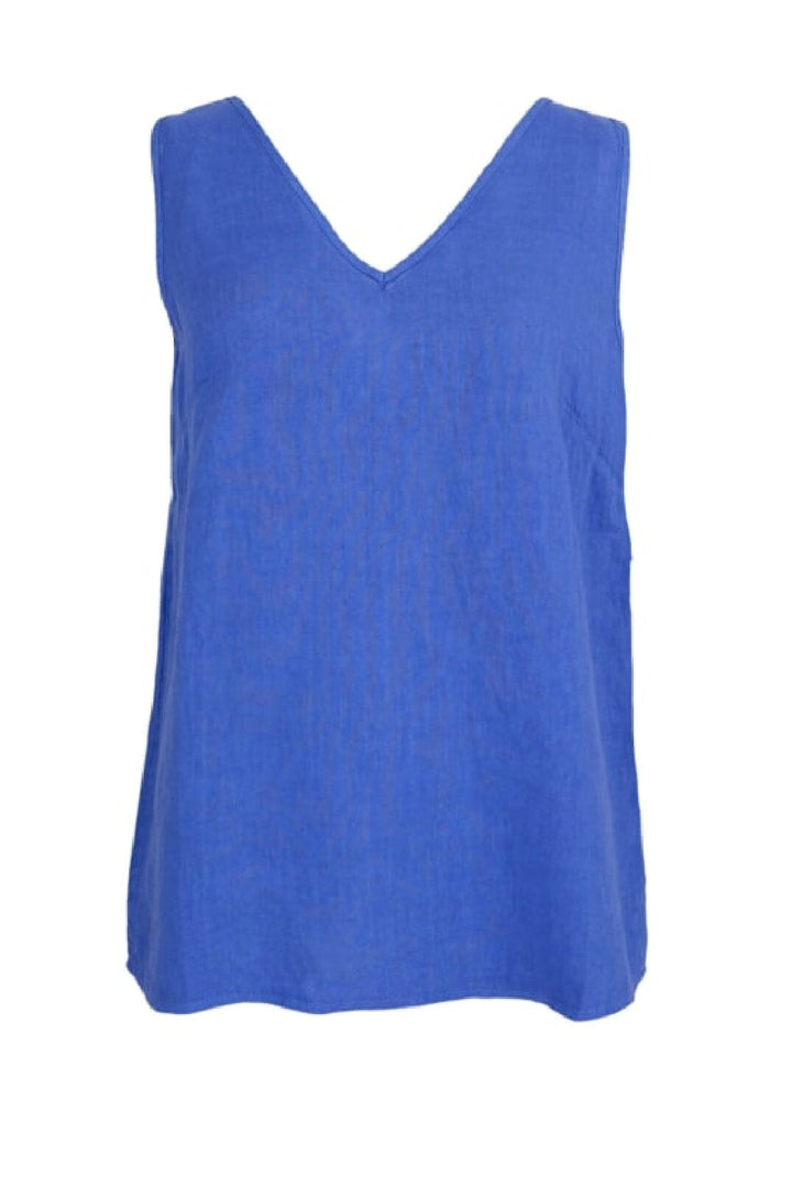 Forudbestilling - Black Colour - Bcmelina Tank Top - Sky Blue - (April) Toppe 