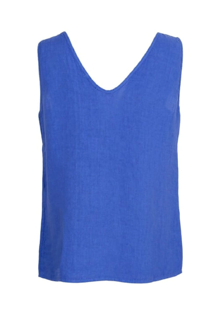Forudbestilling - Black Colour - Bcmelina Tank Top - Sky Blue - (April) Toppe 