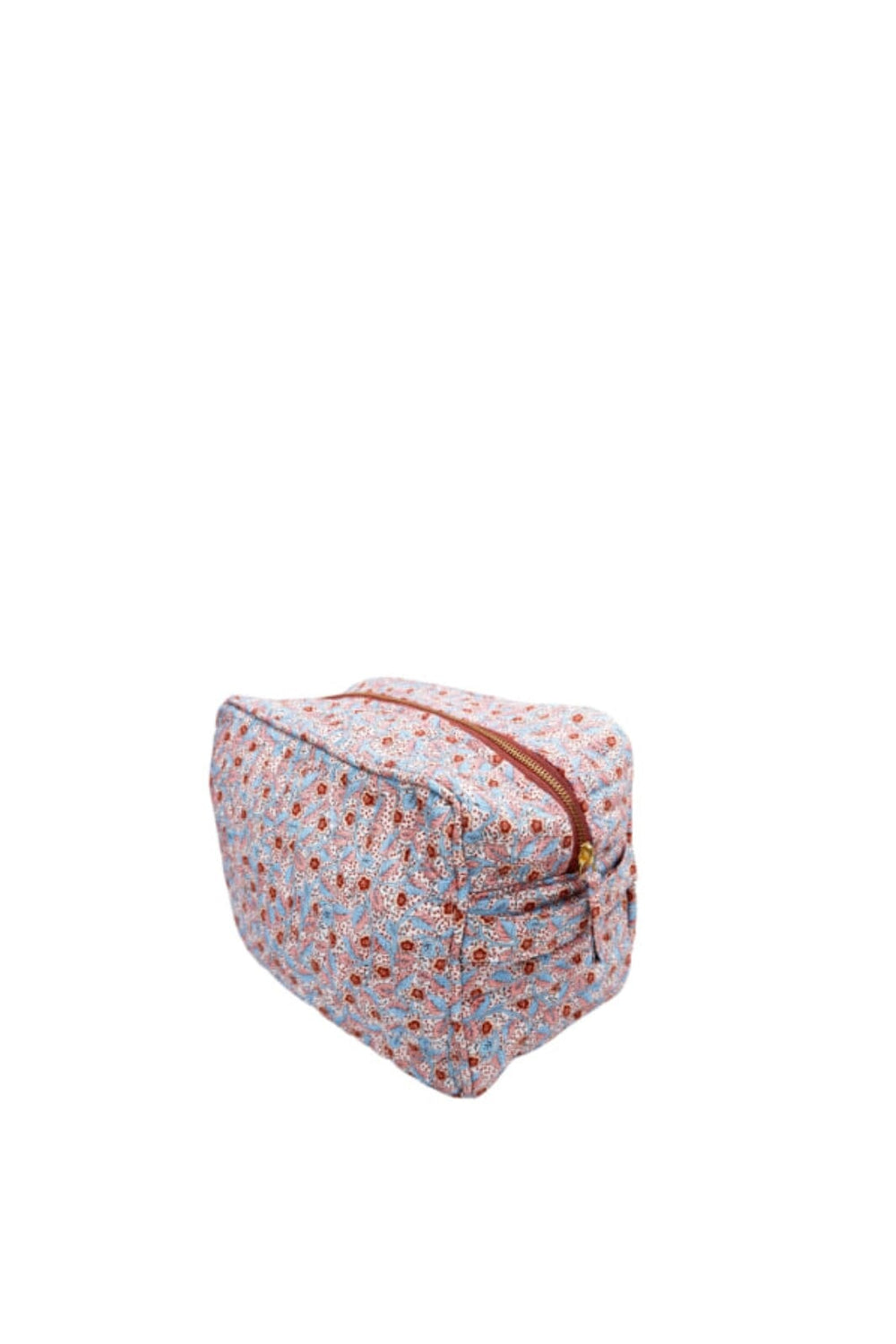 Forudbestilling - Black Colour - Bcnorma Makeup Bag - White Flower Tasker 