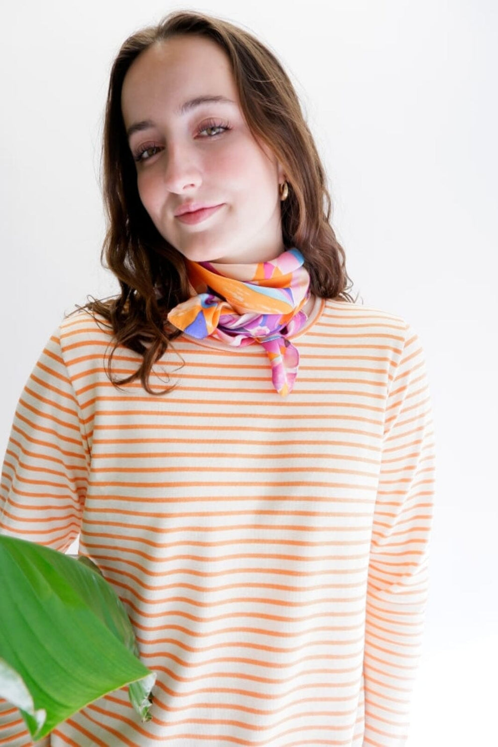 Forudbestilling - Black Colour - Bcsagia Mini Scarf - Purple Candy - (Marts) Tørklæder 
