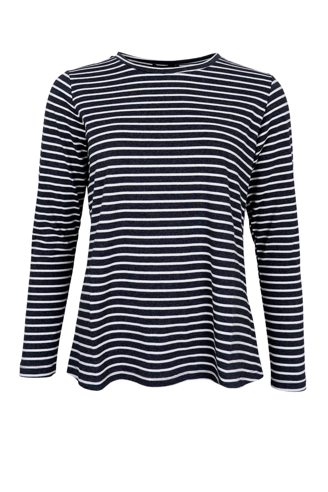 Forudbestilling - Black Colour - Bcsailor Regular L/S Striped T-Shirt - Dk. Grey Bluser 