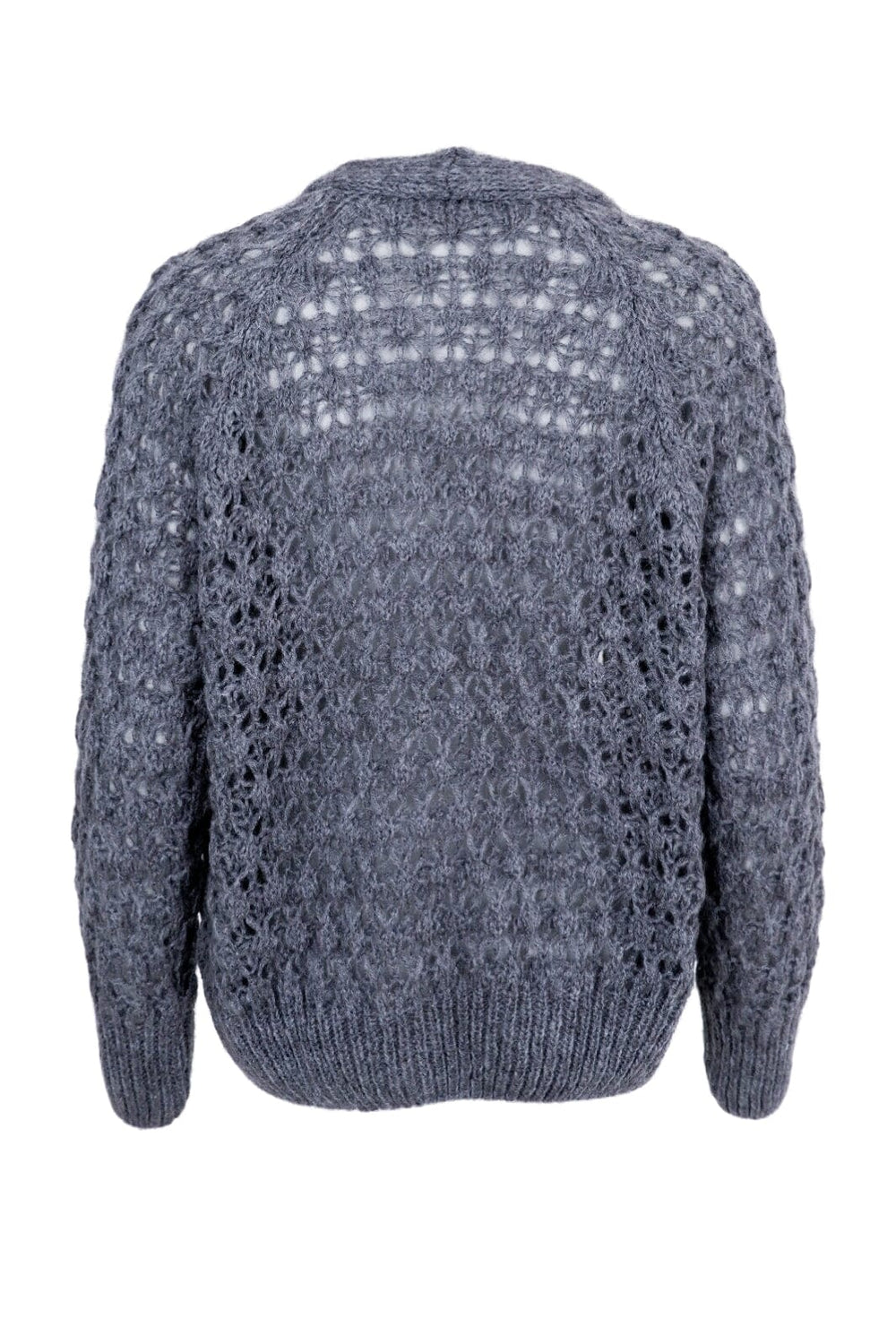 Forudbestilling - Black Colour - Bctrinity Knit Cardigan - Grey Cardigans 